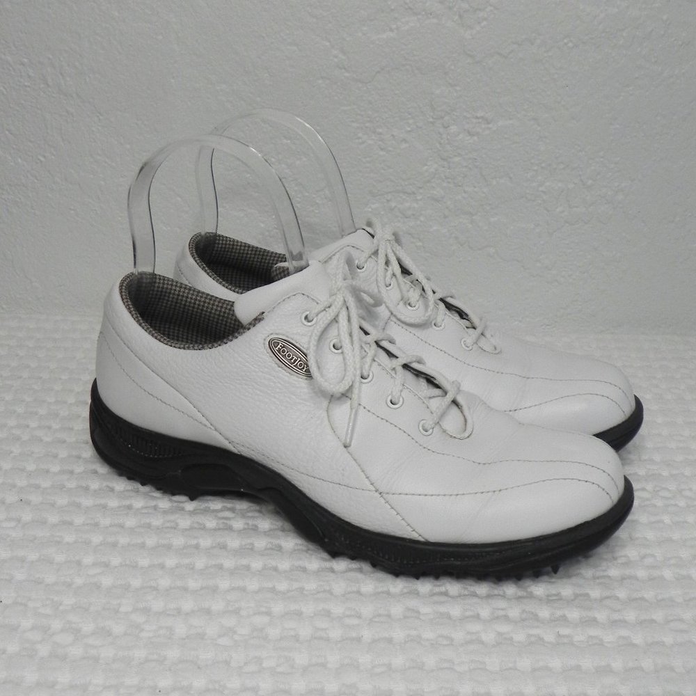 FootJoy eComfort Series Women's Leather Golf Shoes White Size 7.5M